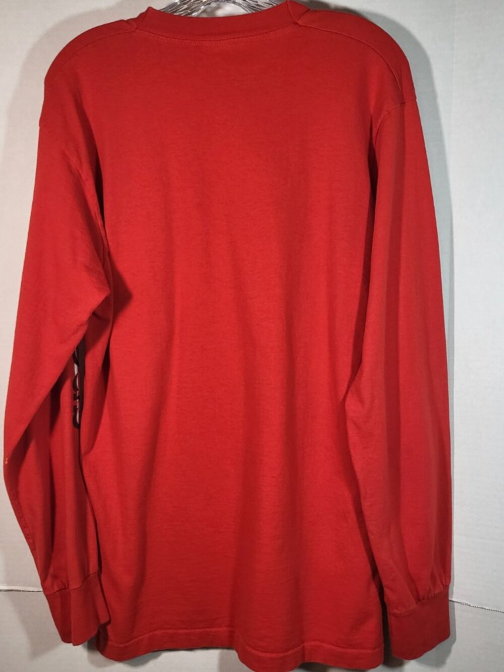 Fruit of the Loom Vintage 90's Woman's Garfield Razorback Shirt Size Large Red - Picture 6 of 9